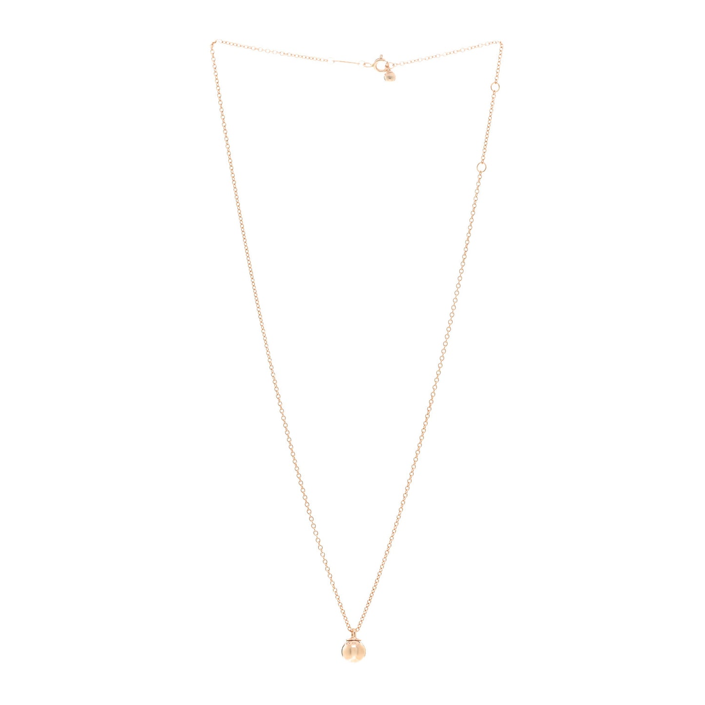 18K Rose Gold 8mm HardWear Ball Pendant Necklace