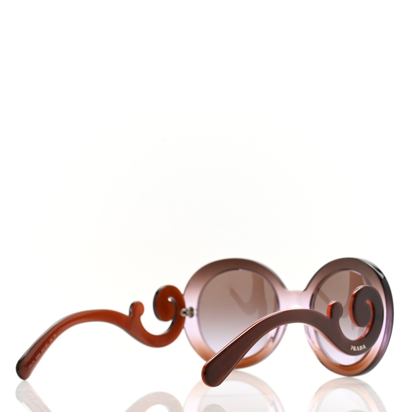 Baroque Sunglasses SPR 27N Brown Violet