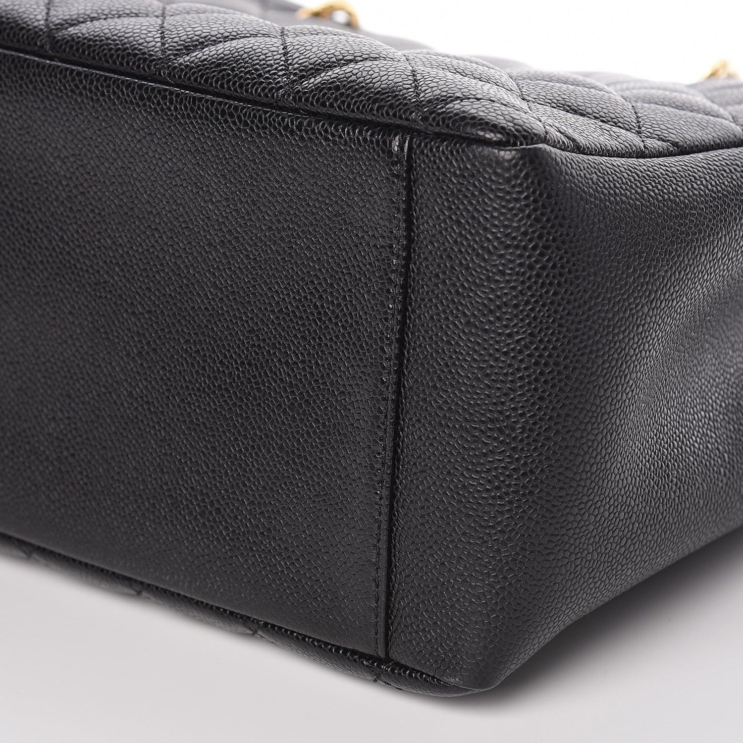 Chanel Caviar Quilted Grand Shopping Tote GST Black 10 of 11