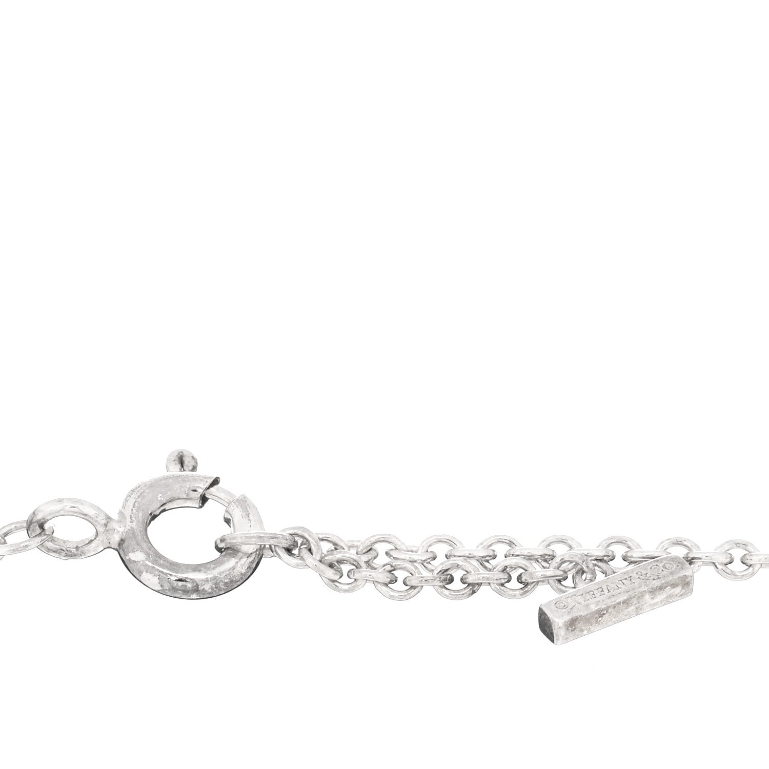 Tiffany Sterling Silver T Smile Bracelet 3 of 3
