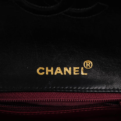 Chanel Lambskin Quilted Mini Square Flap Black 5 of 9