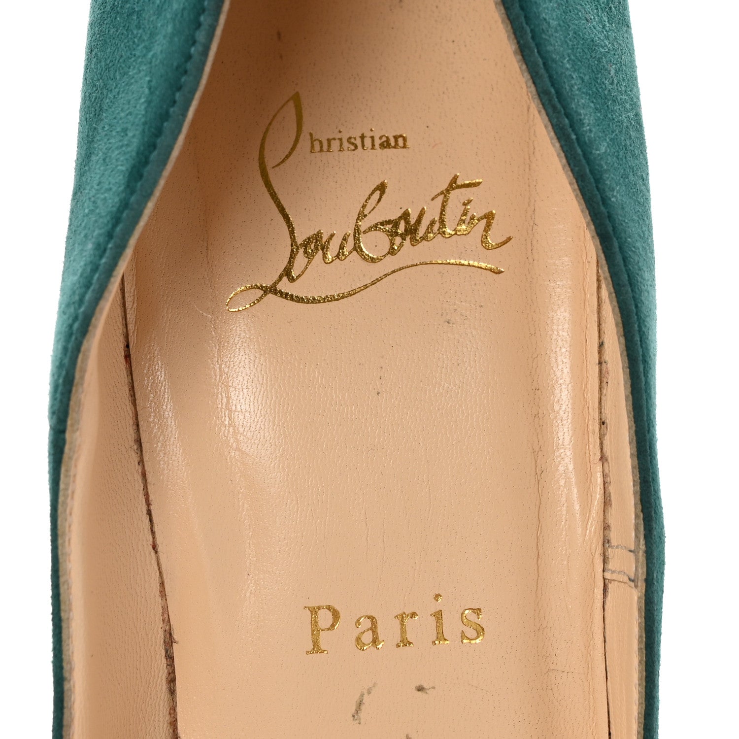 Christian Louboutin Suede So Kate 120 Pumps 39.5 Forest 8 of 9