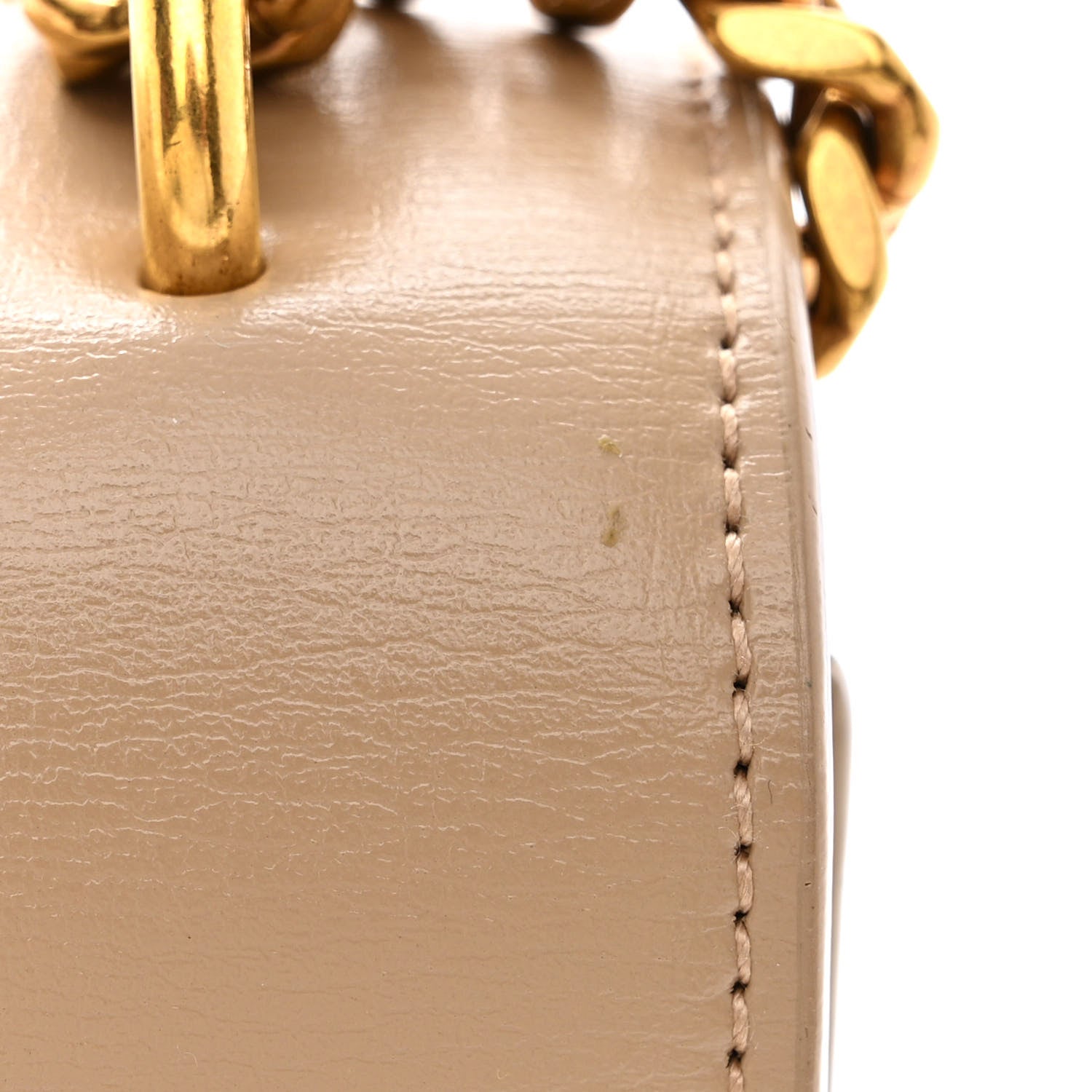 Saint Laurent Calfskin Medium Monogram Sunset Dark Beige 12 of 12