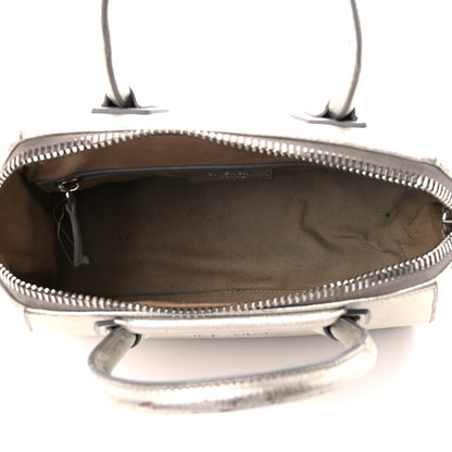 Givenchy Metallic Sugar Goatskin Small Antigona Silver 5 of 18