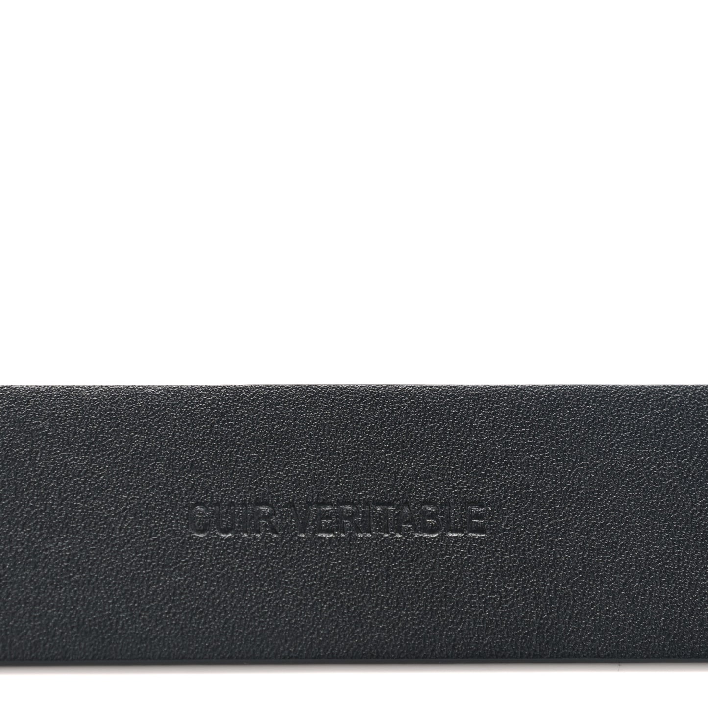 Lambskin Chain Square Buckle Belt 90 36 Black