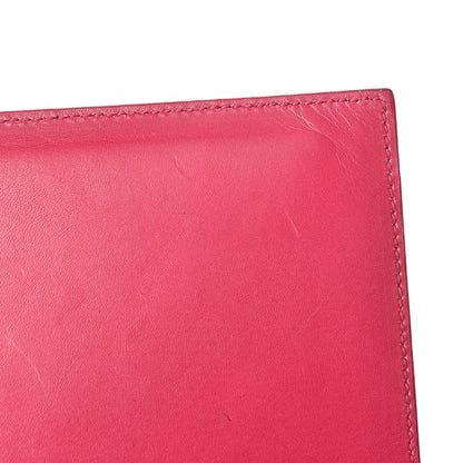 Saint Laurent Calfskin Classic Monogram Cassandre Clutch Bubblegum 15 of 16