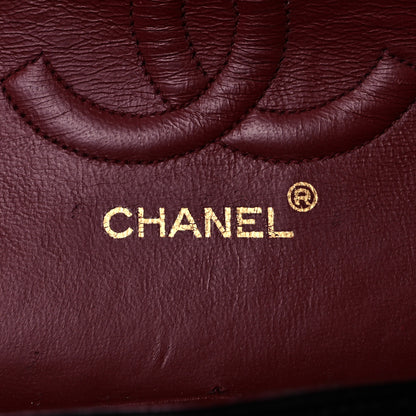 Chanel Lambskin Quilted Medium Double Flap Black 6 of 10