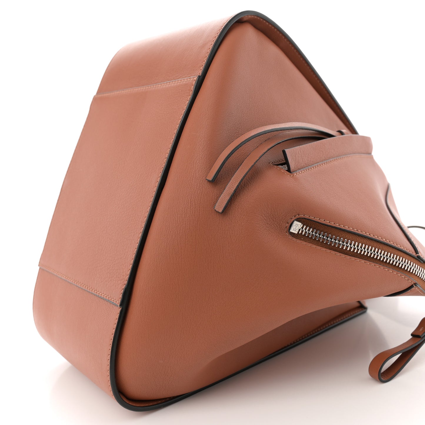 Calfskin Small Hammock Shoulder Bag Tan