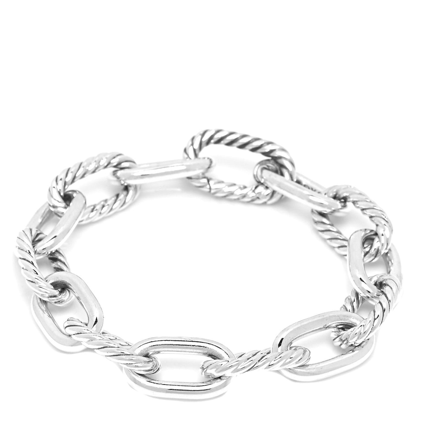 Sterling Silver 11mm Madison Chain Bracelet