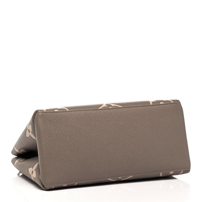 Louis Vuitton Empreinte Monogram Giant Petit Palais Tourterelle Creme 3 of 9