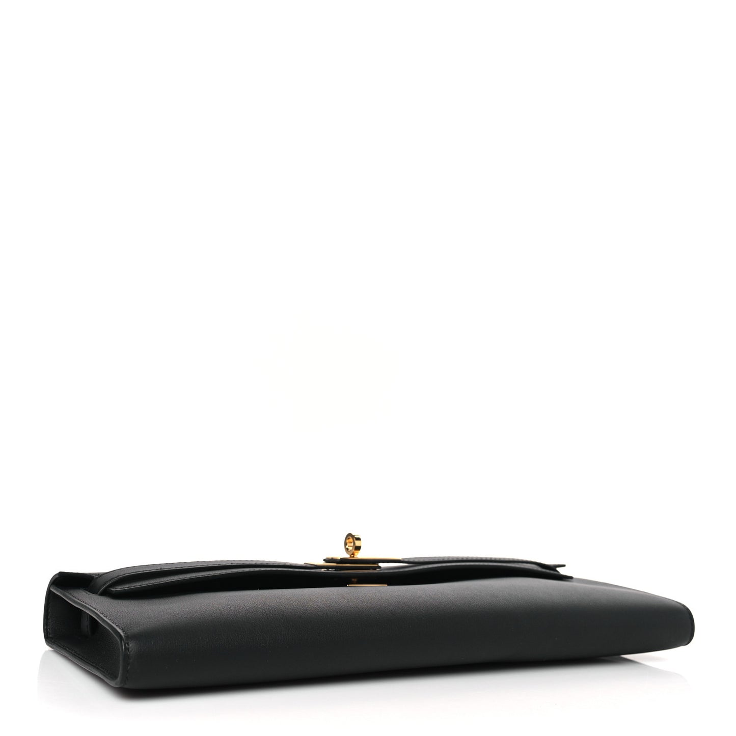 Swift Kelly Cut Clutch Pochette Black