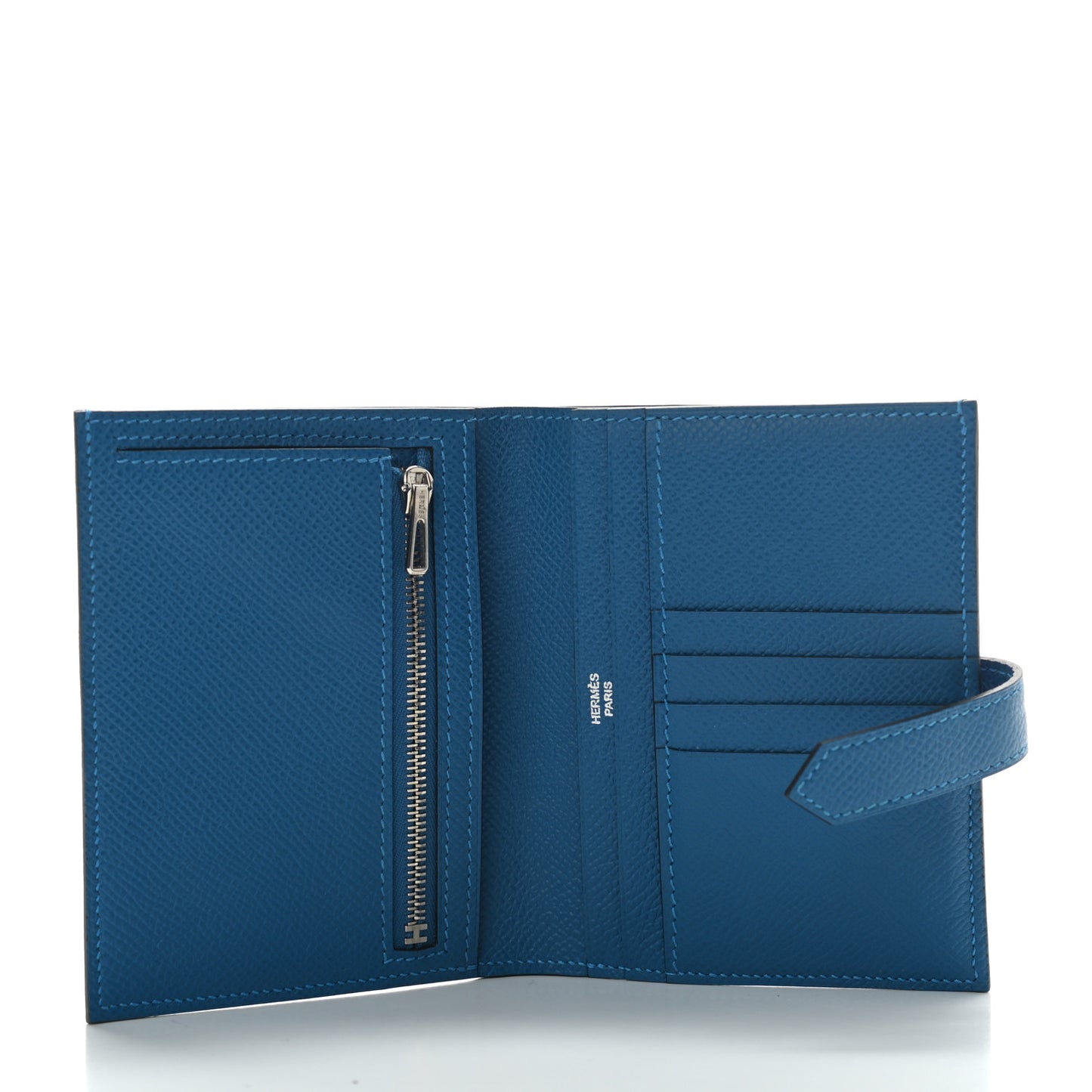 Epsom Bearn Compact Wallet Bleu Electrique Mykonos