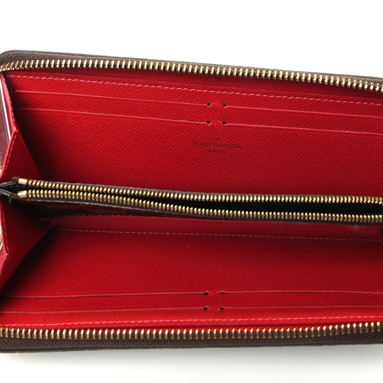 Louis Vuitton Damier Ebene Clemence Wallet 3 of 3