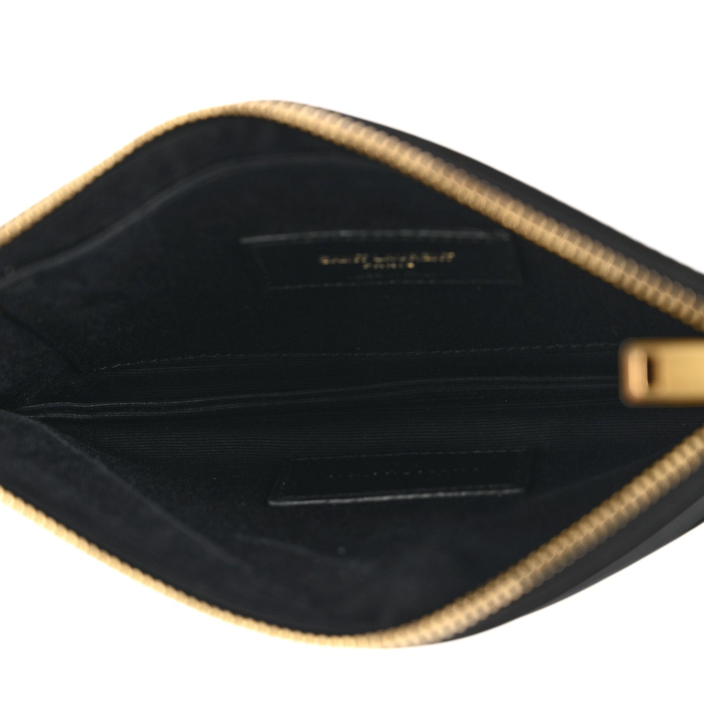 Patent Tartarugato Monogram Bill Pouch Tortoise Brown