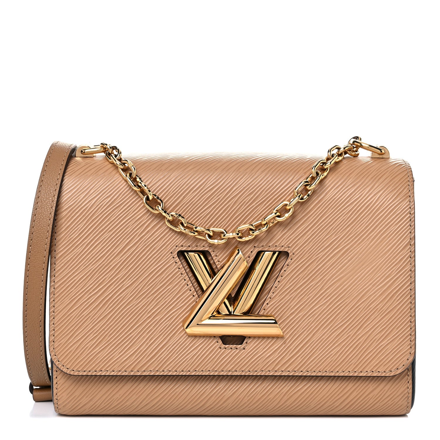 Louis Vuitton Epi Twist Shoulder Bag MM Camel 1 of 15