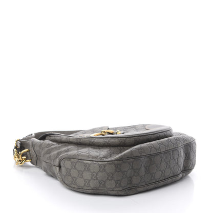 Gucci Guccissima Large New Pelham Satchel Grey 3 of 8