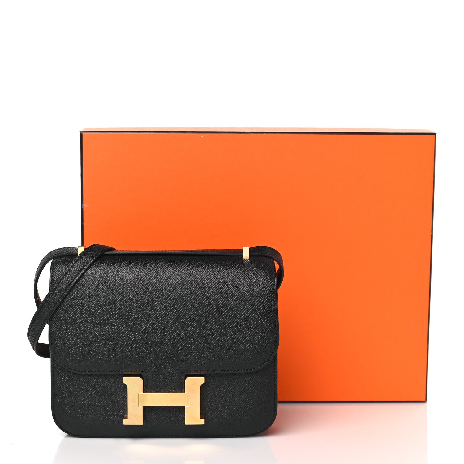 Hermes Epsom Constance 18 Black 10 of 10