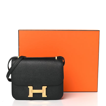 Hermes Epsom Constance 18 Black 10 of 10