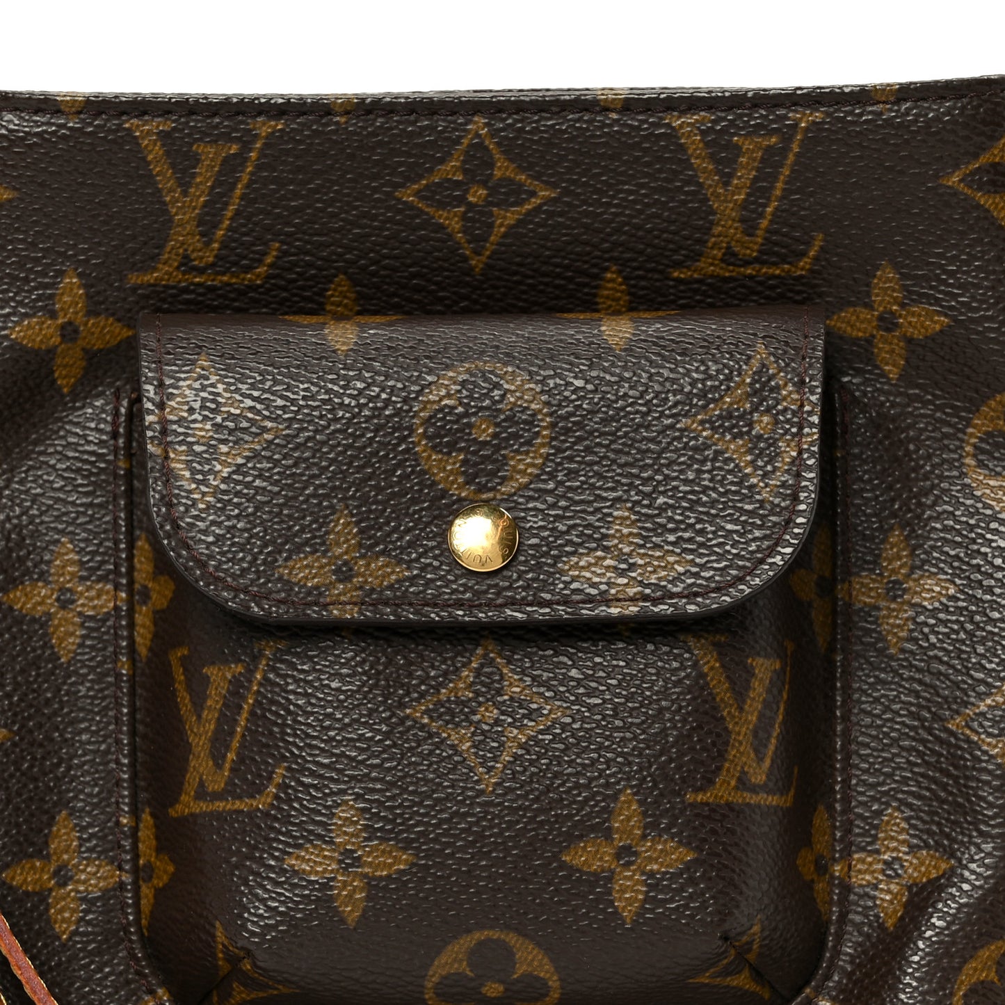 Monogram Partition Wristlet