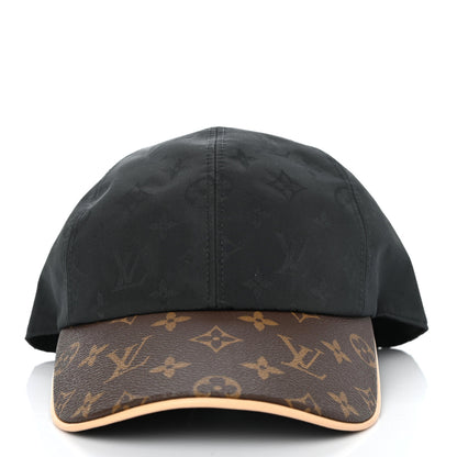 Louis Vuitton Polyester Silk Monogram LV Get Ready Cap M Black 2 of 4