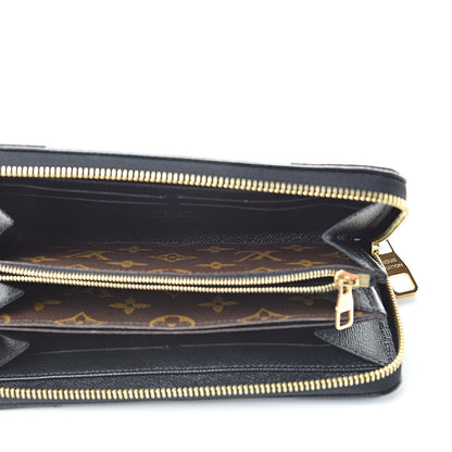 Louis Vuitton Monogram Zippy Retiro Wallet Black 5 of 7