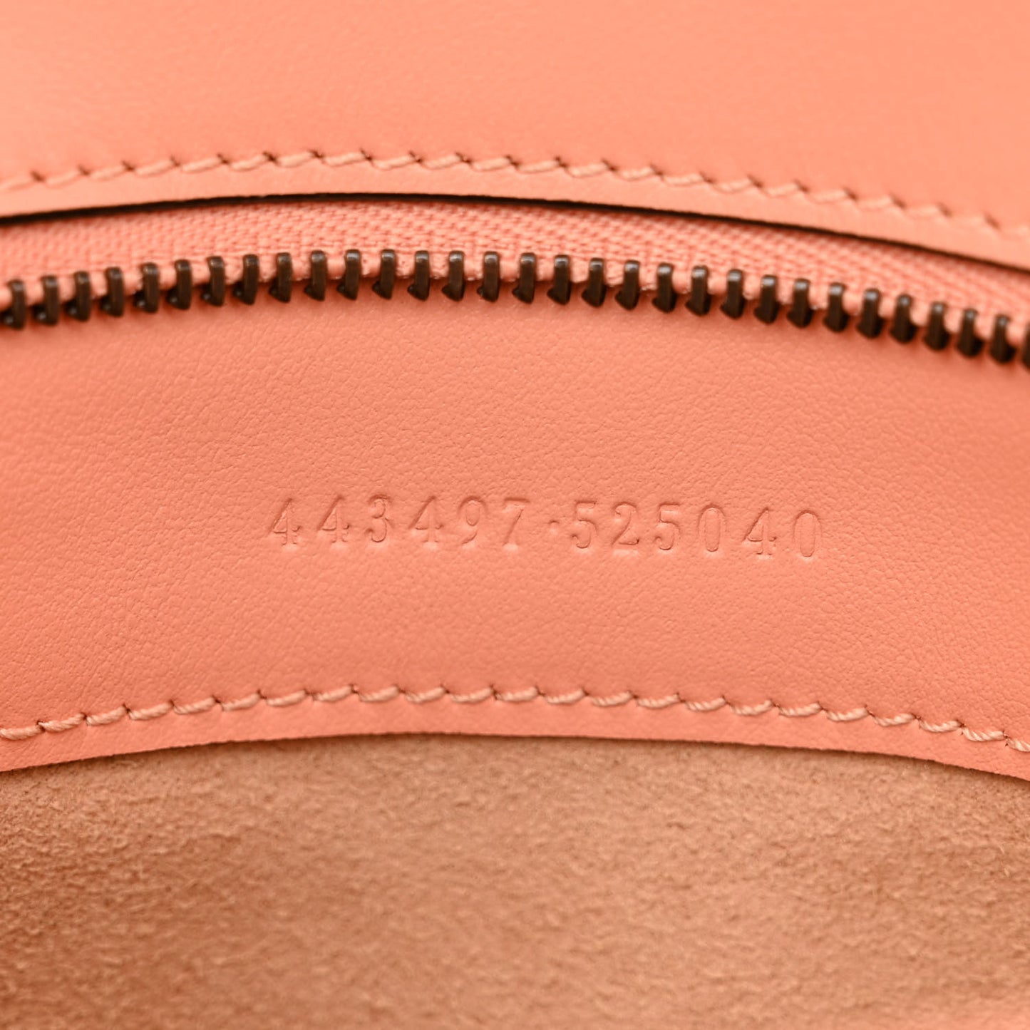 Calfskin Vertical Ring Matelasse Small GG Marmont Shoulder Bag Peachy Chic