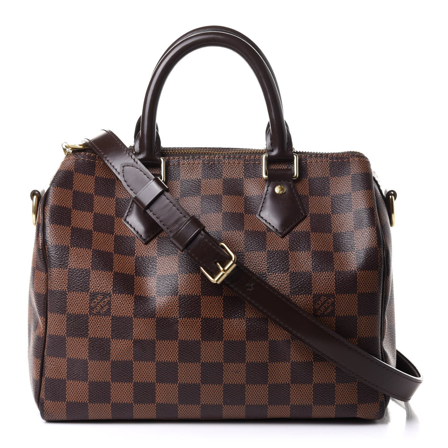 Damier Ebene Speedy Bandouliere 25
