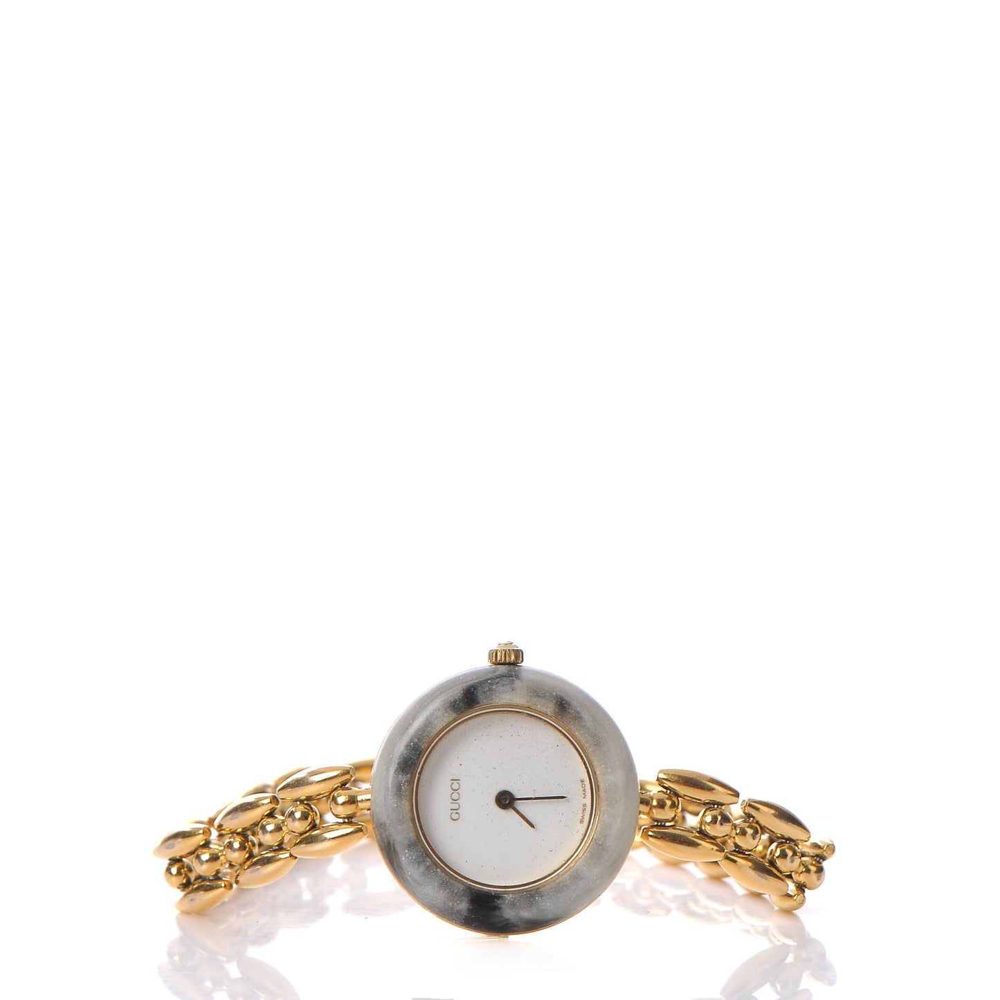 Stainless Steel 26mm Rice Link Interchangeable Bezel Quartz Watch