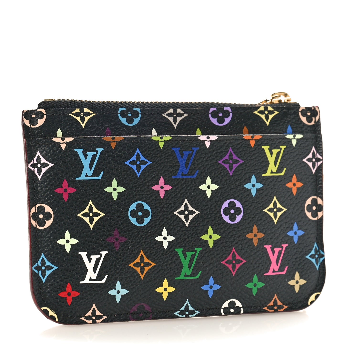 Monogram Multicolor Key Pouch Black Grenade