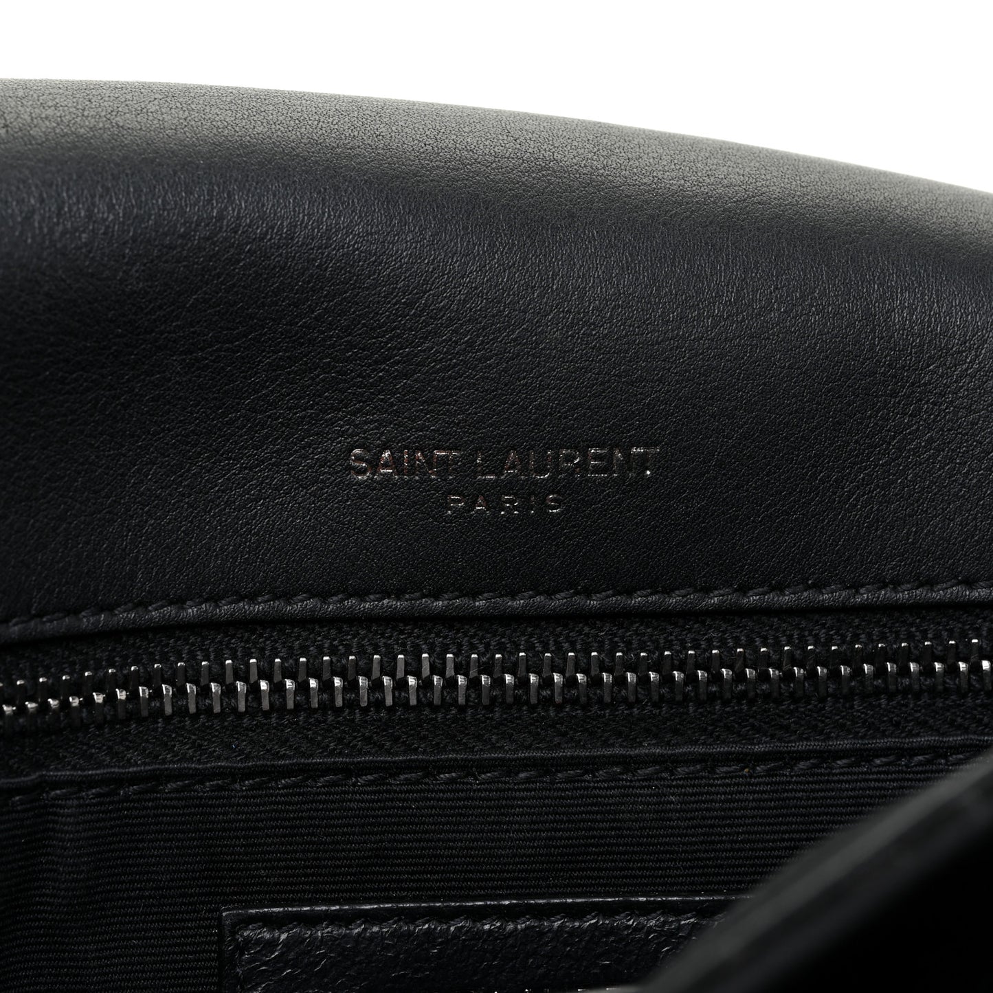 Suede Monogram Medium Niki Chain Satchel Black