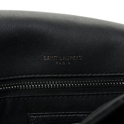 Saint Laurent Suede Monogram Medium Niki Chain Satchel Black 7 of 27