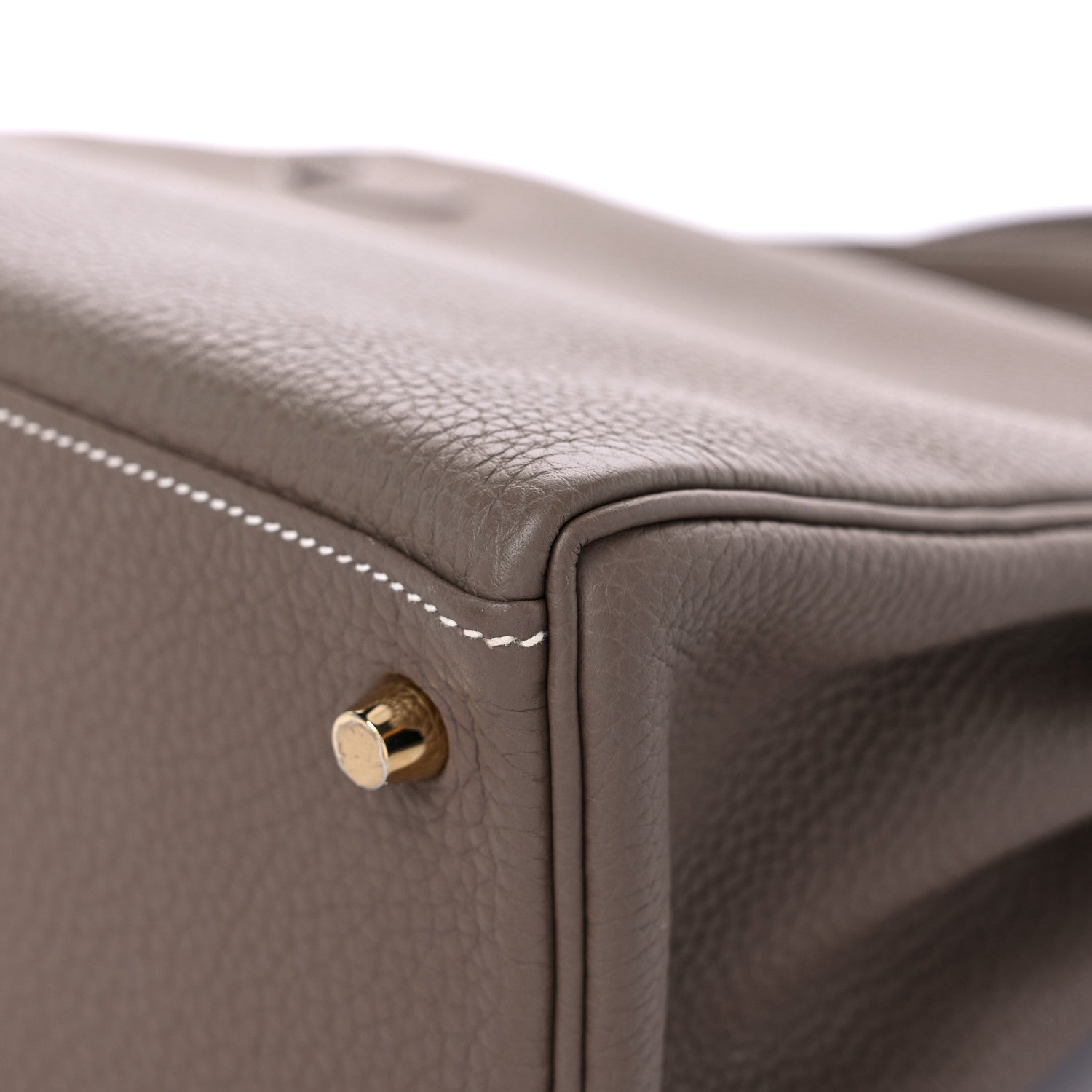 Hermes Togo Kelly Retourne 28 Etoupe 11 of 12