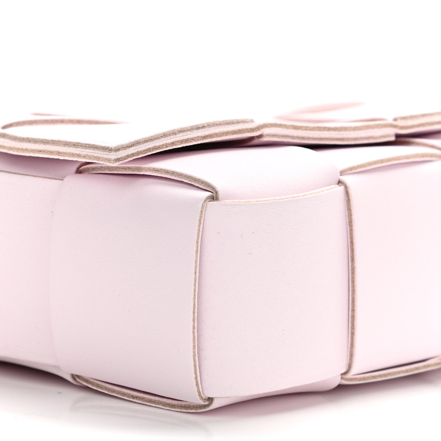 Lambskin Maxi Intrecciato Cassette Crossbody Bag Bliss Washed