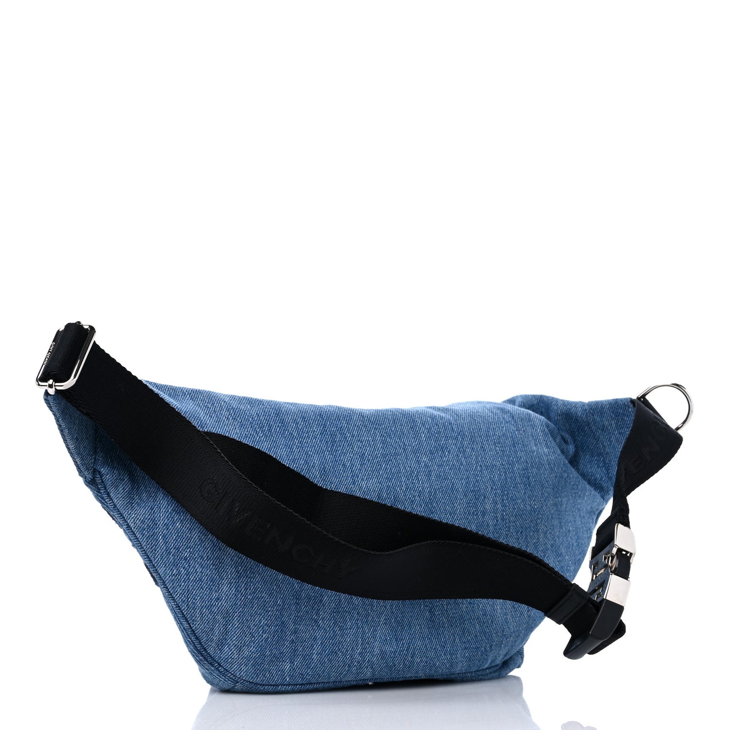 Essential U Denim Belt Bag Light Blue