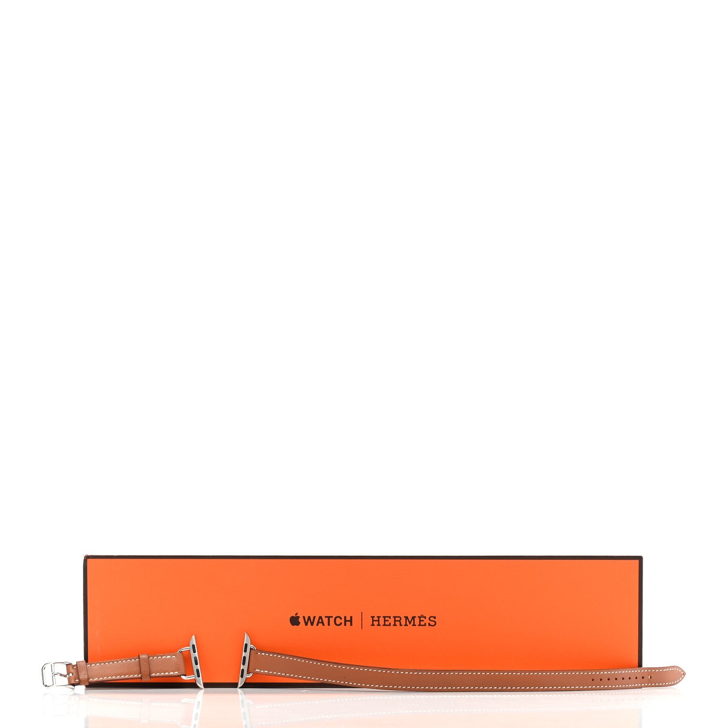 Hermes Swift 40mm Apple Watch Double Tour Band Gold 5 of 5