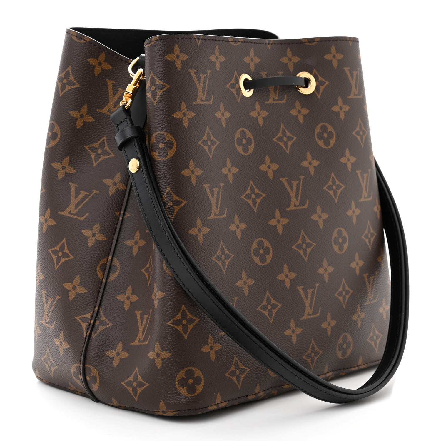 Louis Vuitton Monogram Neonoe MM Black 3 of 12