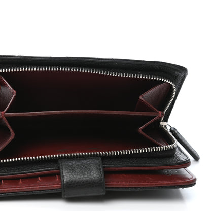 Chanel Caviar Quilted Zipped Pocket Wallet Black 5 of 11