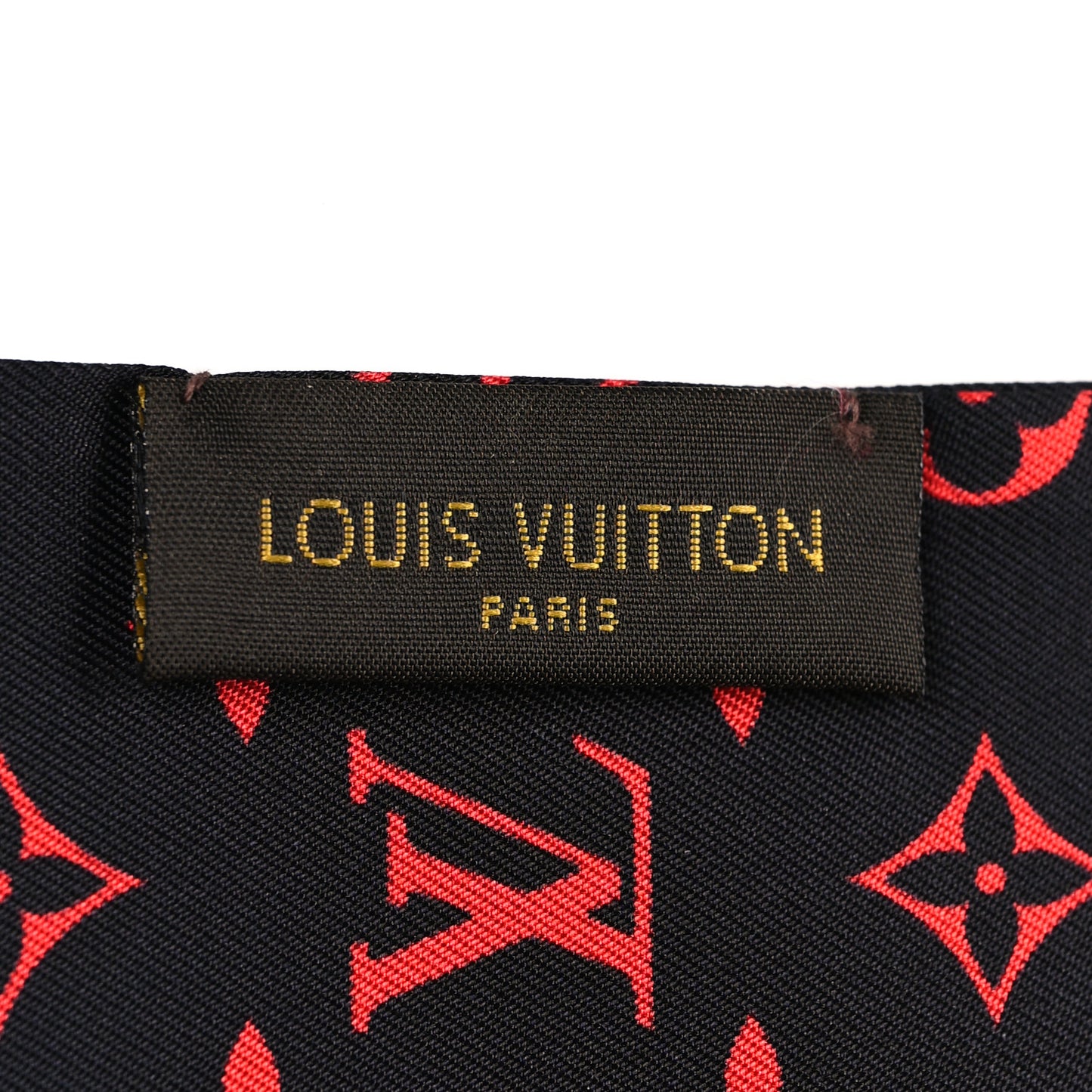 Silk Monogram Tribute To Alma BB Bandeau Black