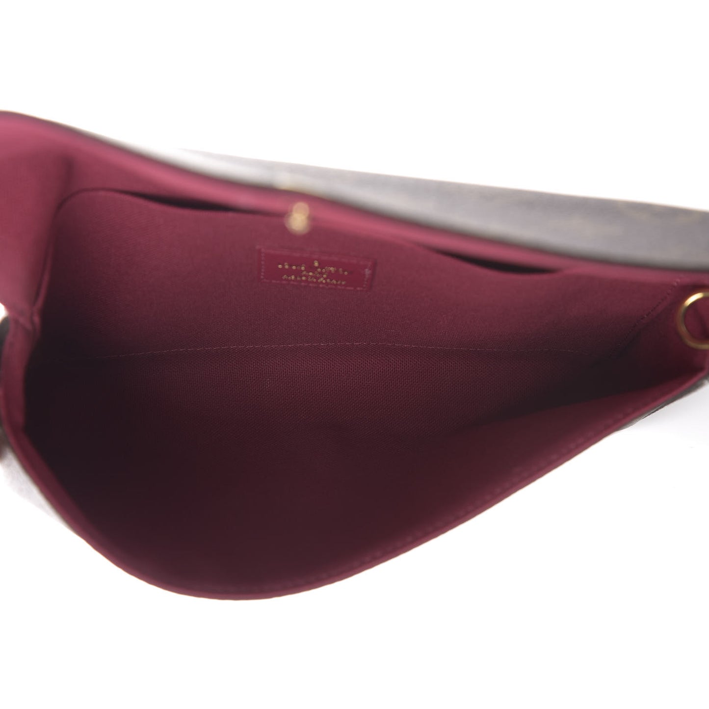 Monogram Pochette Felicie Chain Wallet Fuchsia