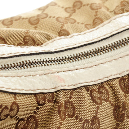 Gucci Monogram Medium Interlocking Hobo Off White 8 of 8