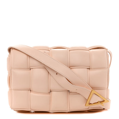 Bottega Veneta Nappa Maxi Intreccio Padded Cassette Crossbody Bag Melon Washed 1 of 10