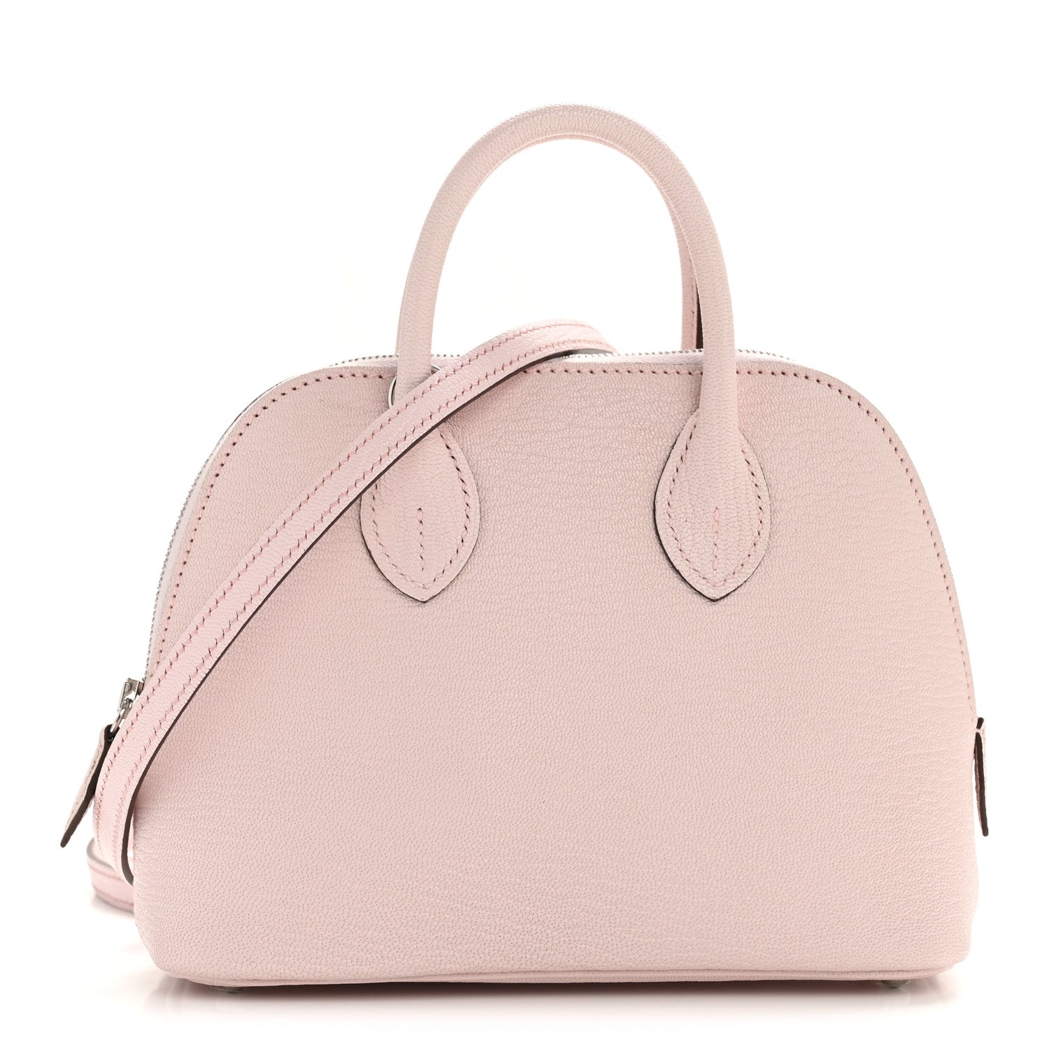 Hermes Chevre Mysore Mini 1923 Bolide Rose Darling 1 of 12