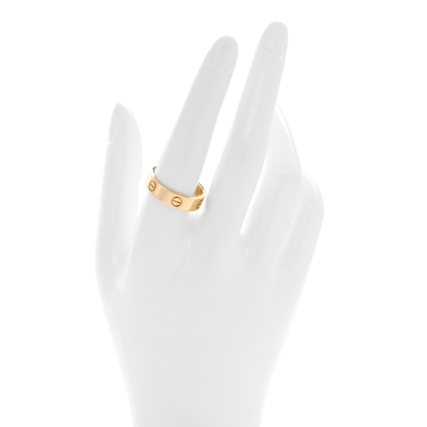 18K Yellow Gold 5.5mm LOVE Ring 60 9