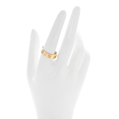 Cartier 18K Yellow Gold 5.5mm LOVE Ring 60 9 2 of 5