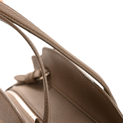 Loro Piana Grained Calfskin Medium Sesia Warm Mastic 11 of 11