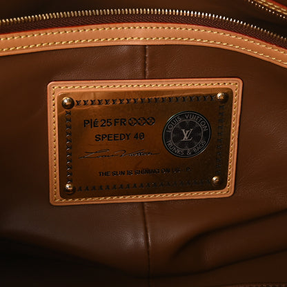 Louis Vuitton Calfskin Monogram Speedy P9 Bandouliere 40 Frozen Lime 6 of 11