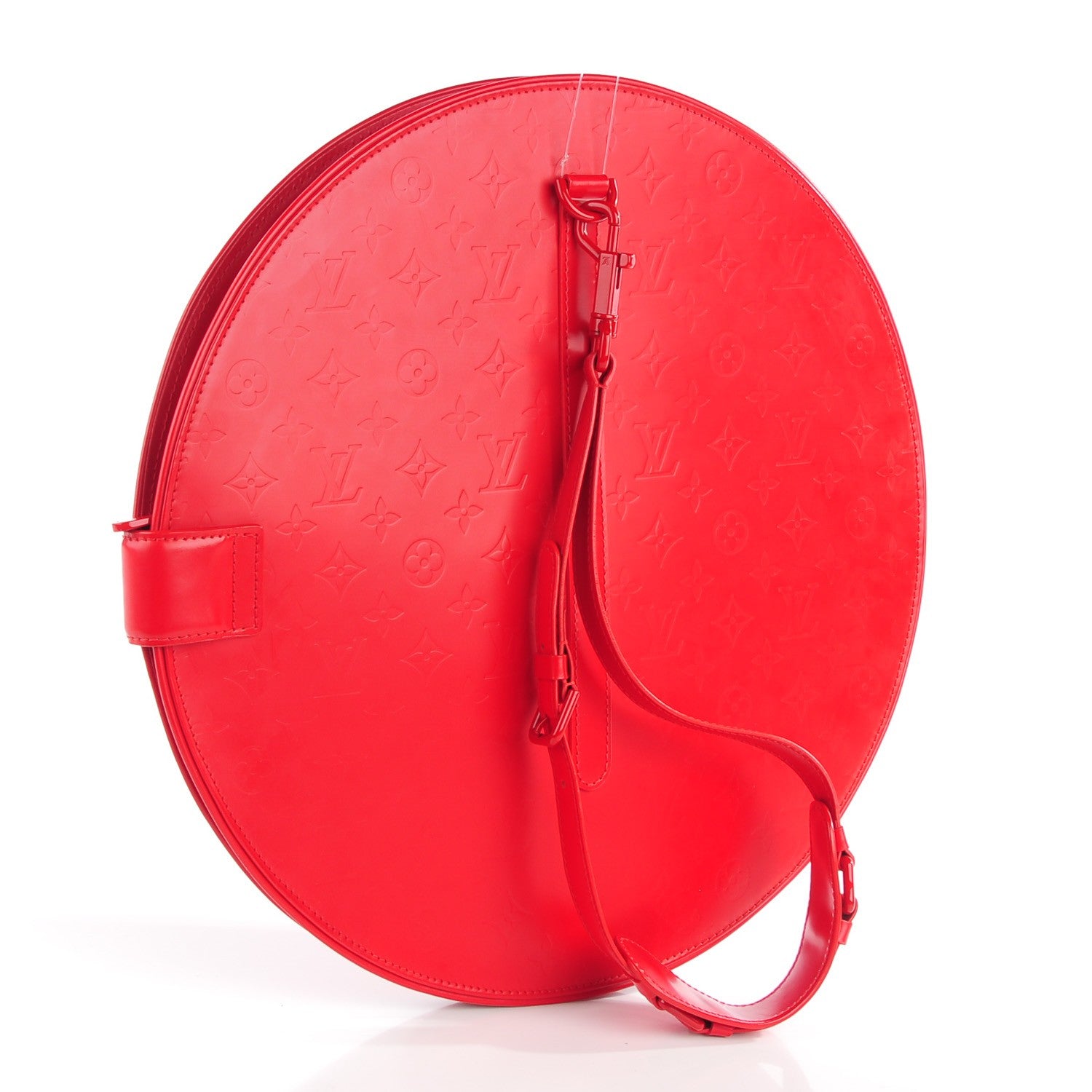 Louis Vuitton Mat Monogram Op Art Roundy Red 3 of 8