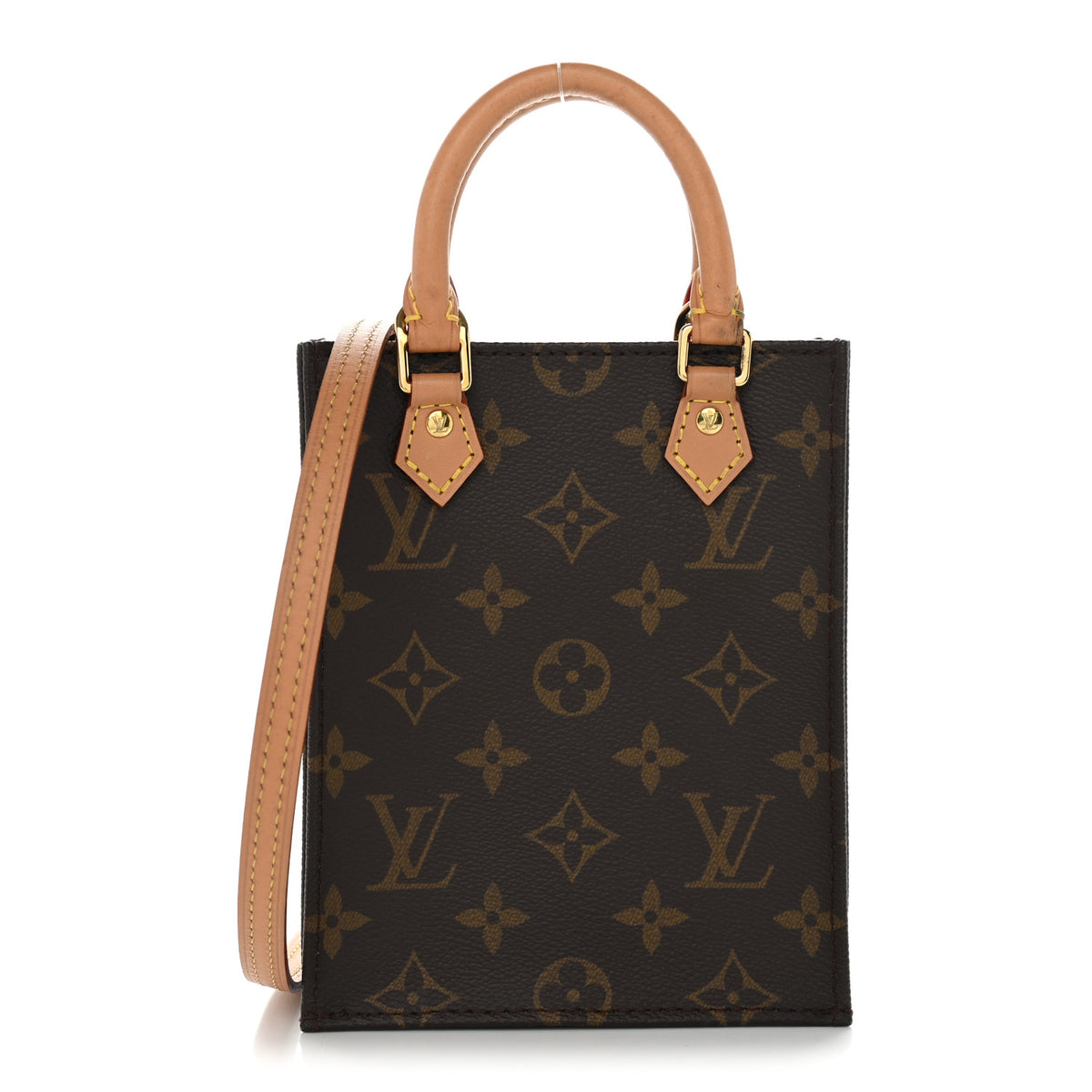 Louis Vuitton Monogram Petit Sac Plat 1 of 9