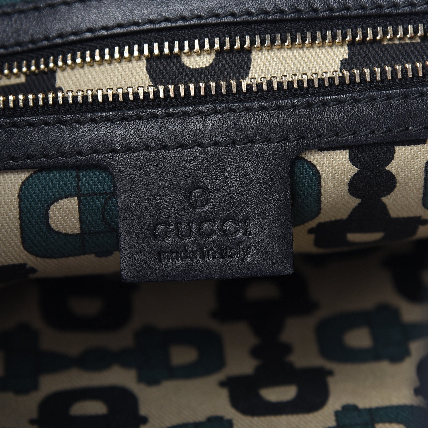 Gucci Guccissima Punch Hobo Black 6 of 10