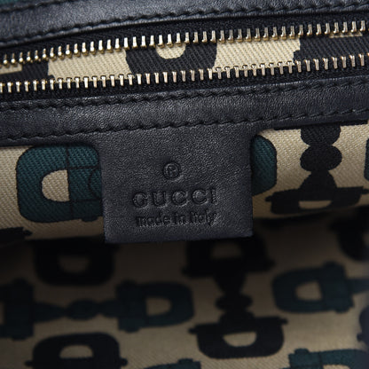Gucci Guccissima Punch Hobo Black 6 of 10